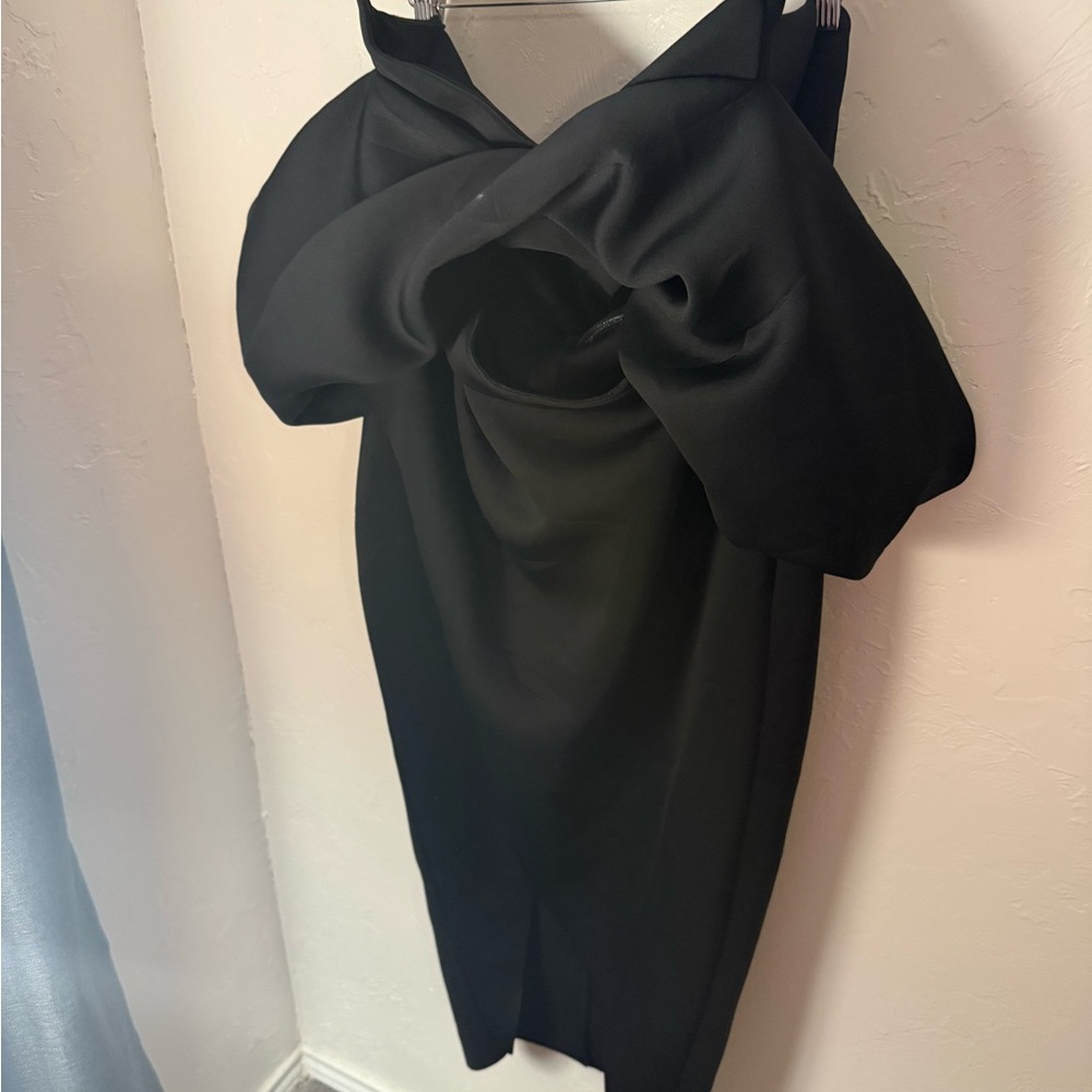 ASOS Curve Strapless Black Dress